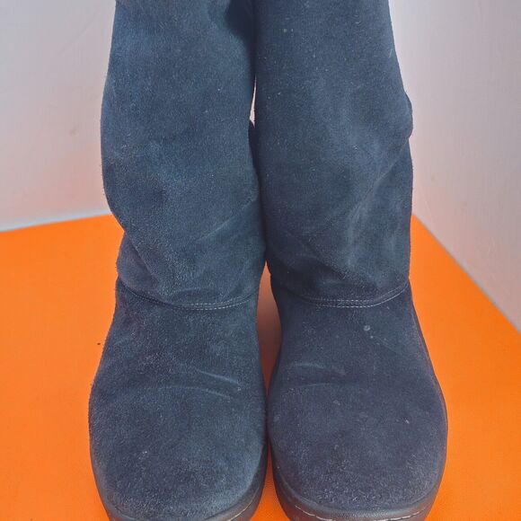 Nike Boots Sensory Motion System Women's 11 Black Sneaker Hoodie Winter Boots - Picture 2 of 12